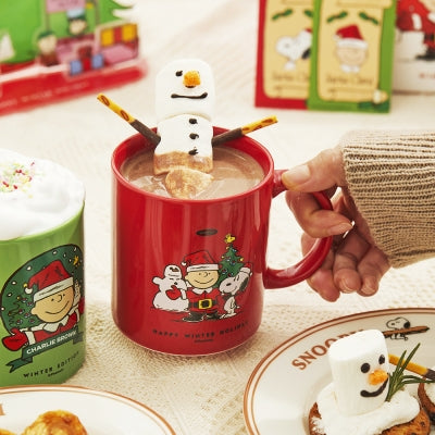 Snoopy 冬日限定馬克杯套裝 2件