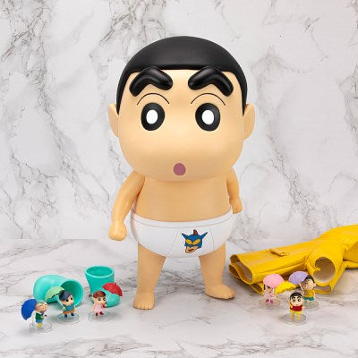 蠟筆小新 大型雨衣 3D 公仔