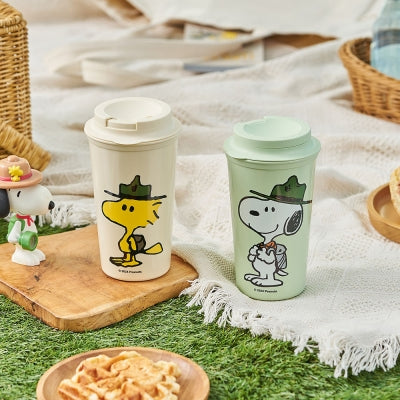 Snoopy 雙層杯 453ml