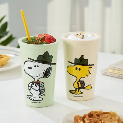 Snoopy 雙層杯 453ml