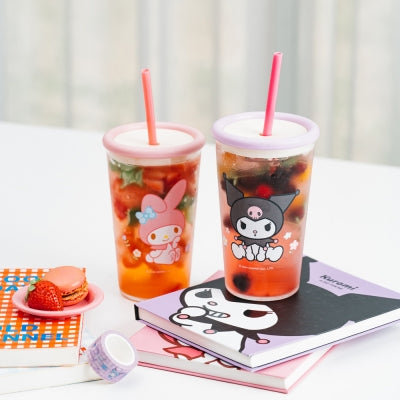 Sanrio 公仔吸管隨行杯