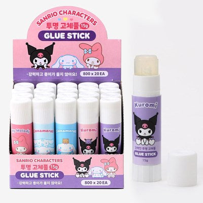 Sanrio 透明固體膠（Cinnamoroll／Kuromi）