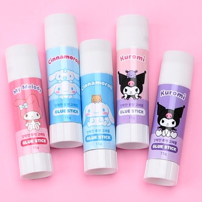 Sanrio 透明固體膠（Cinnamoroll／Kuromi）