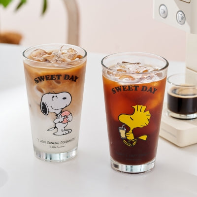 Snoopy Sweet Day 玻璃杯