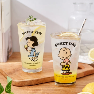 Snoopy Sweet Day 玻璃杯