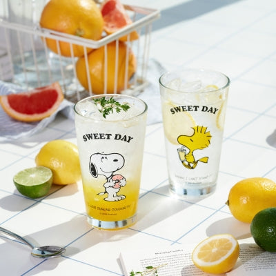 Snoopy Sweet Day 玻璃杯