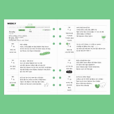 A5 六孔大容量計劃本補充內頁（100 張）