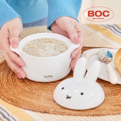 Miffy 陶瓷迷你蒸蛋器（白色）