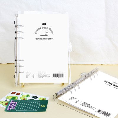 A5 6孔 PVC Collect 無日期手帳