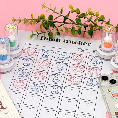 Miffy 公仔日期印章