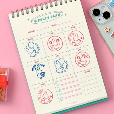 Miffy 公仔日期印章