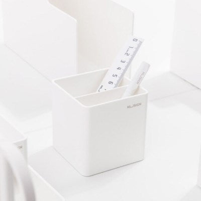 Nusign 雙格多用途筆筒