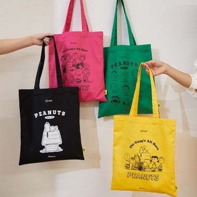 Snoopy 75 周年環保袋（黃色）