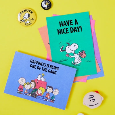 Snoopy 75 週年紀念明信片套裝 Ver.1