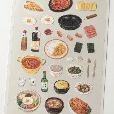 1190 家常料理貼紙