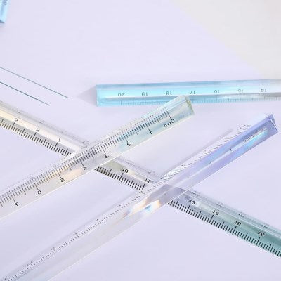 15cm 透明塑膠立體三角尺