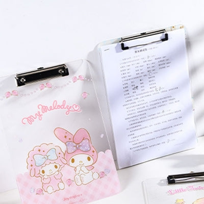 Sanrio 亞加力 A4 夾文件夾