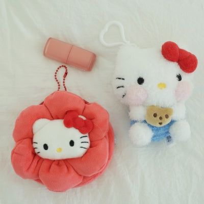 Sanrio 花花小袋匙扣
