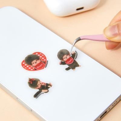 Monchhichi PET 透明貼紙