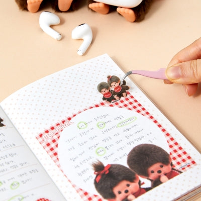 Monchhichi PET 透明貼紙