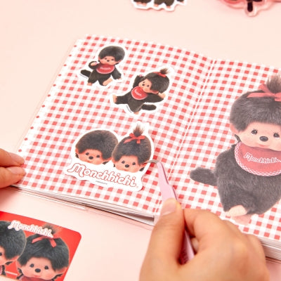 Monchhichi 鐵盒貼紙套裝
