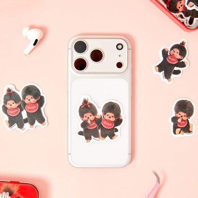 Monchhichi 鐵盒貼紙套裝