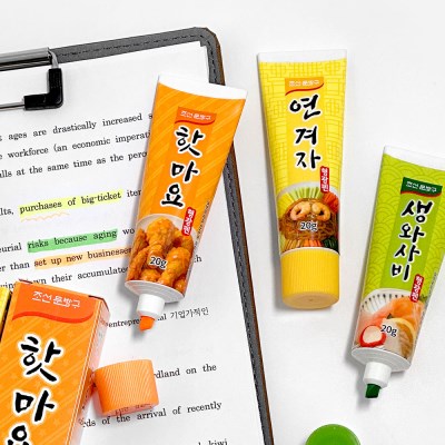 Joseon 文具 醬汁造型螢光筆