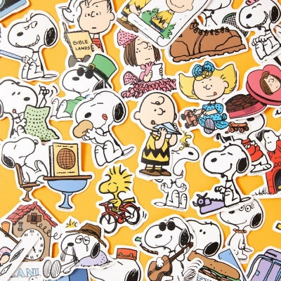 Snoopy 鐵盒貼紙包 ver.2