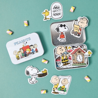 Snoopy 鐵盒貼紙包 ver.2