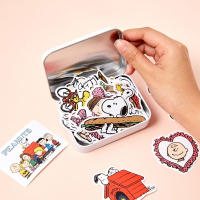Snoopy 鐵盒貼紙包 ver.2