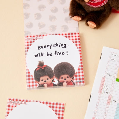 Monchhichi 方形封面便條紙