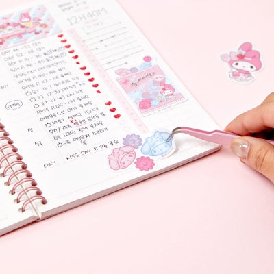 Sanrio 甜點鐵盒貼紙包