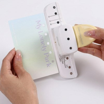 簡易剪貼簿多用途三孔內頁打孔機