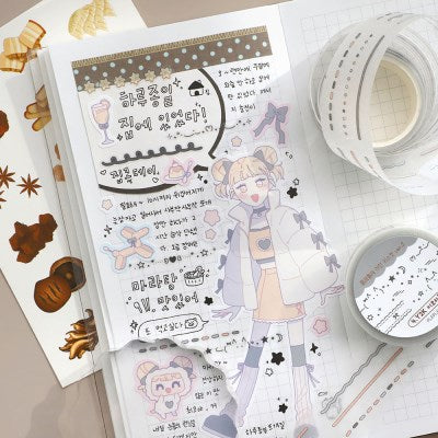 Line Key 剪裁貼紙 ver.2（4 款）