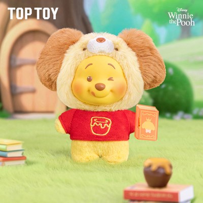 TOP TOY 小熊維尼動物童話書系列吊飾盲盒