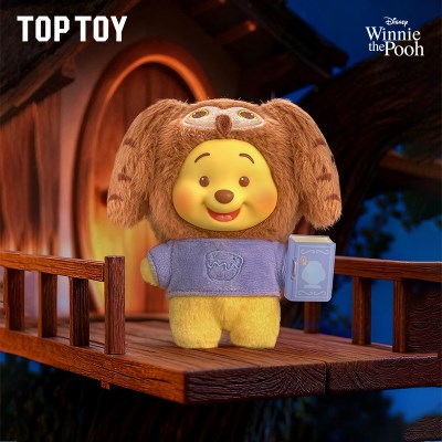 TOP TOY 小熊維尼動物童話書系列吊飾盲盒