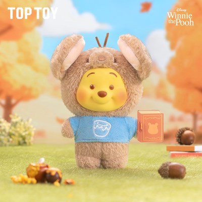 TOP TOY 小熊維尼動物童話書系列吊飾盲盒