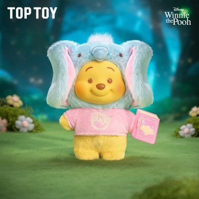 TOP TOY 小熊維尼動物童話書系列吊飾盲盒