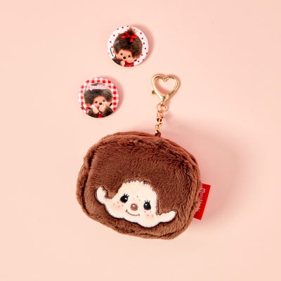 Monchhichi 迷你方形小袋鎖匙扣（5 款）
