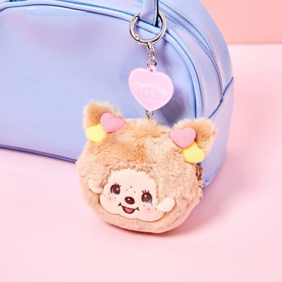 Love Happy Angel Monchhichi 臉部小袋鎖匙扣（女孩）