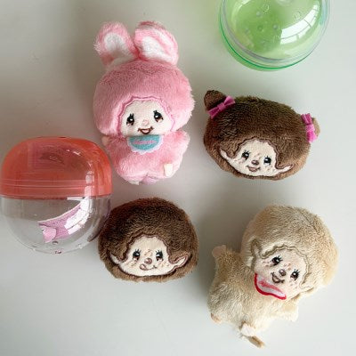 Monchhichi 毛絨徽章扭蛋