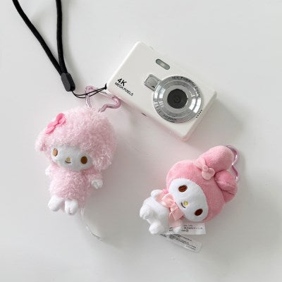 Sanrio 心心扣環毛絨吊飾