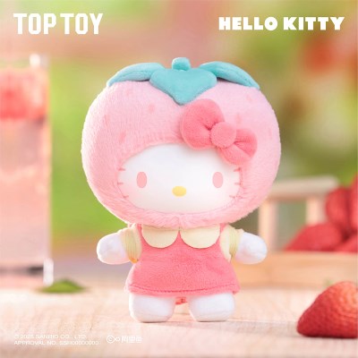 Hello Kitty 水果樂園毛絨匙扣隨機盒