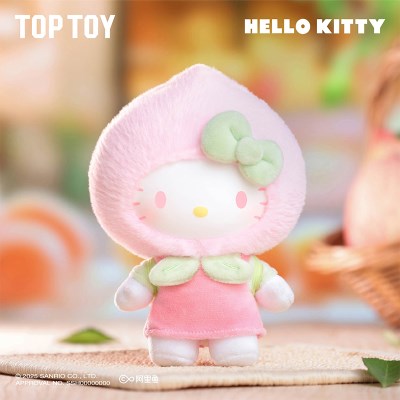 Hello Kitty 水果樂園毛絨匙扣隨機盒