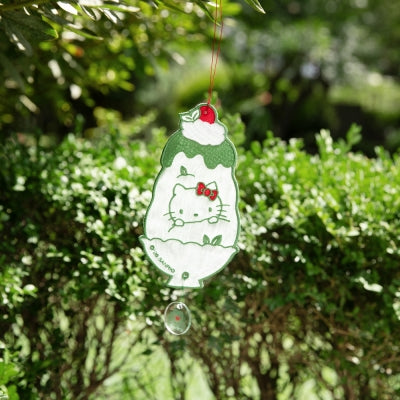Hello Kitty 抹茶刨冰掛飾