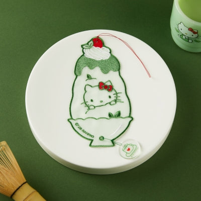Hello Kitty 抹茶刨冰掛飾
