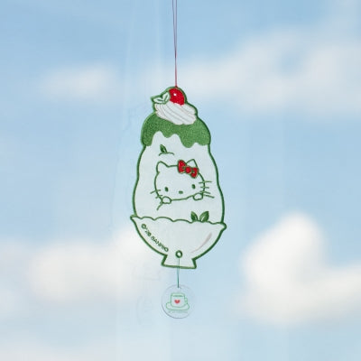 Hello Kitty 抹茶刨冰掛飾
