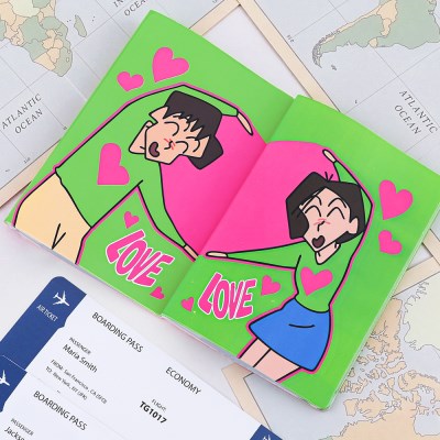 蠟筆小新 Lovey Dovey 護照套