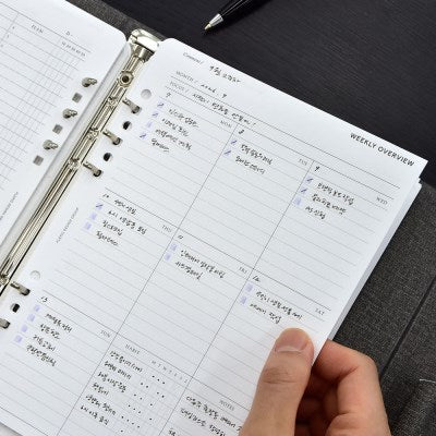 올인 Refill Planner 6 孔 A5 活頁內頁