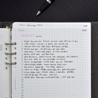올인 Refill Planner 6 孔 A5 活頁內頁